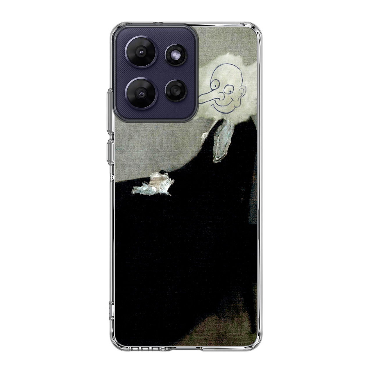 Whistler's Mother by Mr. Bean Motorola Moto G Power 2026 Case