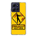 Zombie Crossing Sign Motorola Moto G Power 2026 Case