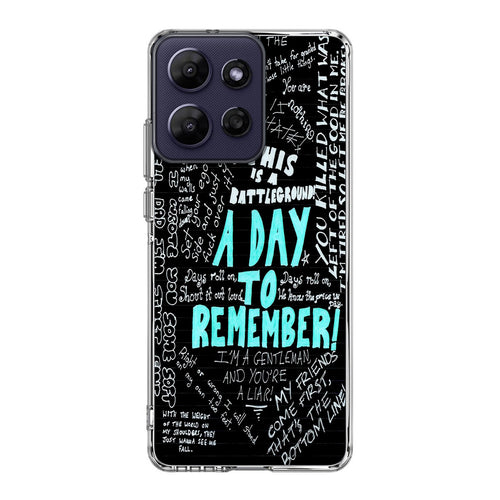 A Day To Remember Quote Motorola Moto G Power 2026 Case