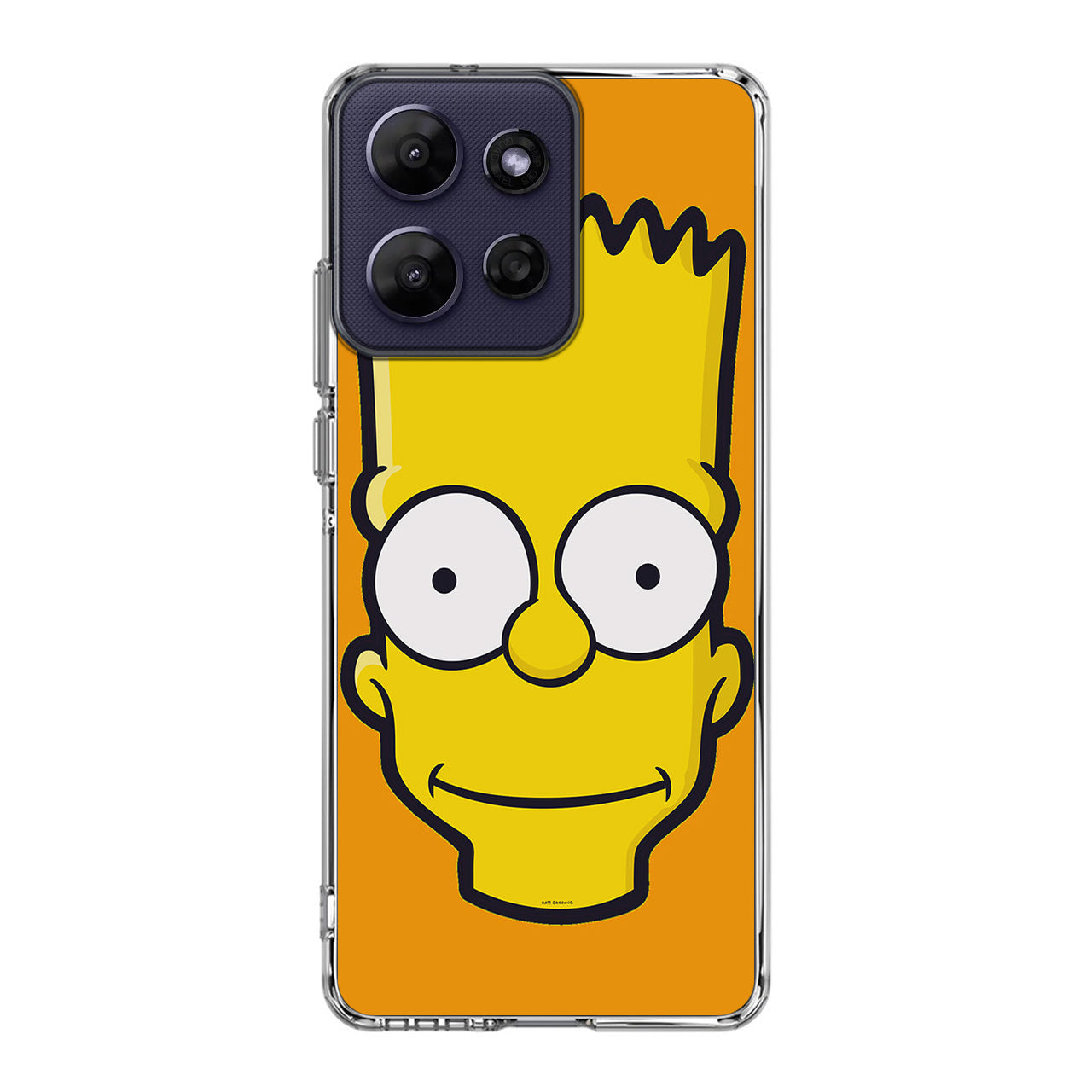 Bart Yellow Face Motorola Moto G Power 2026 Case