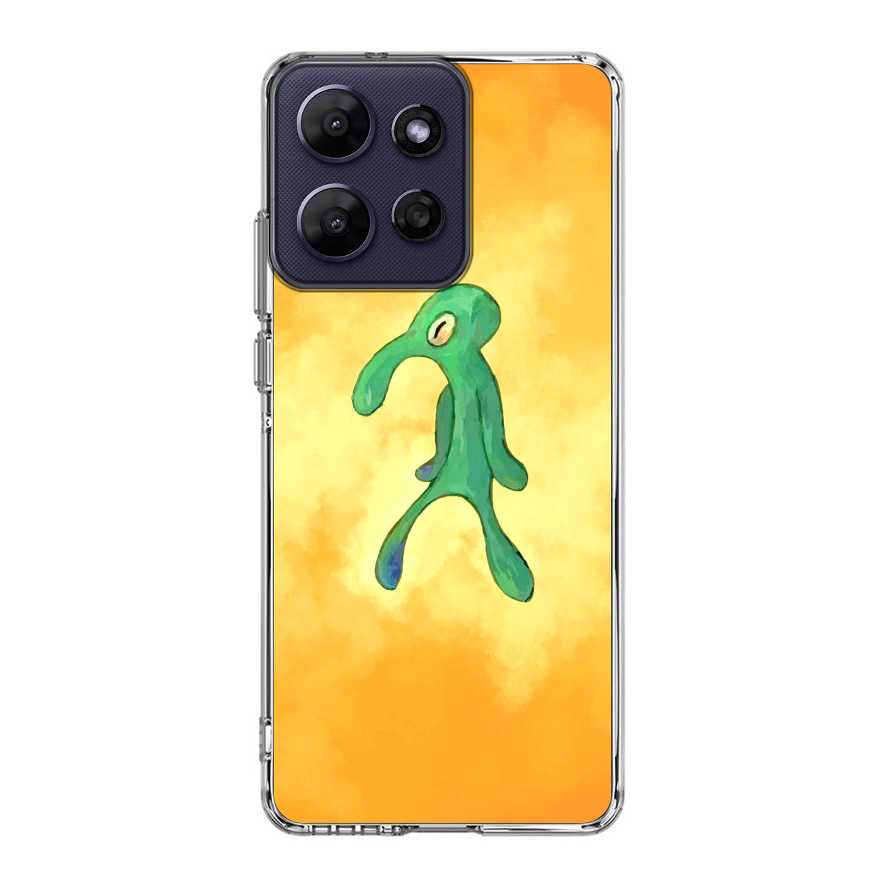 Bold and Brash Squidward Painting Motorola Moto G Power 2026 Case