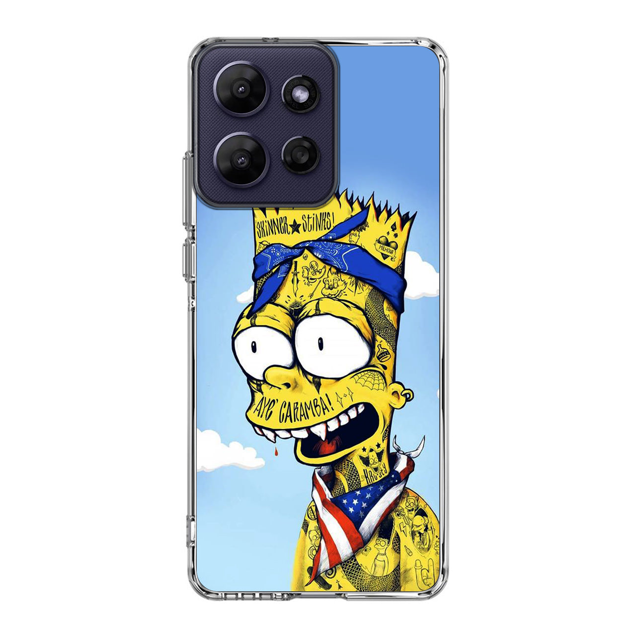 Bootleg Bart Motorola Moto G Power 2026 Case