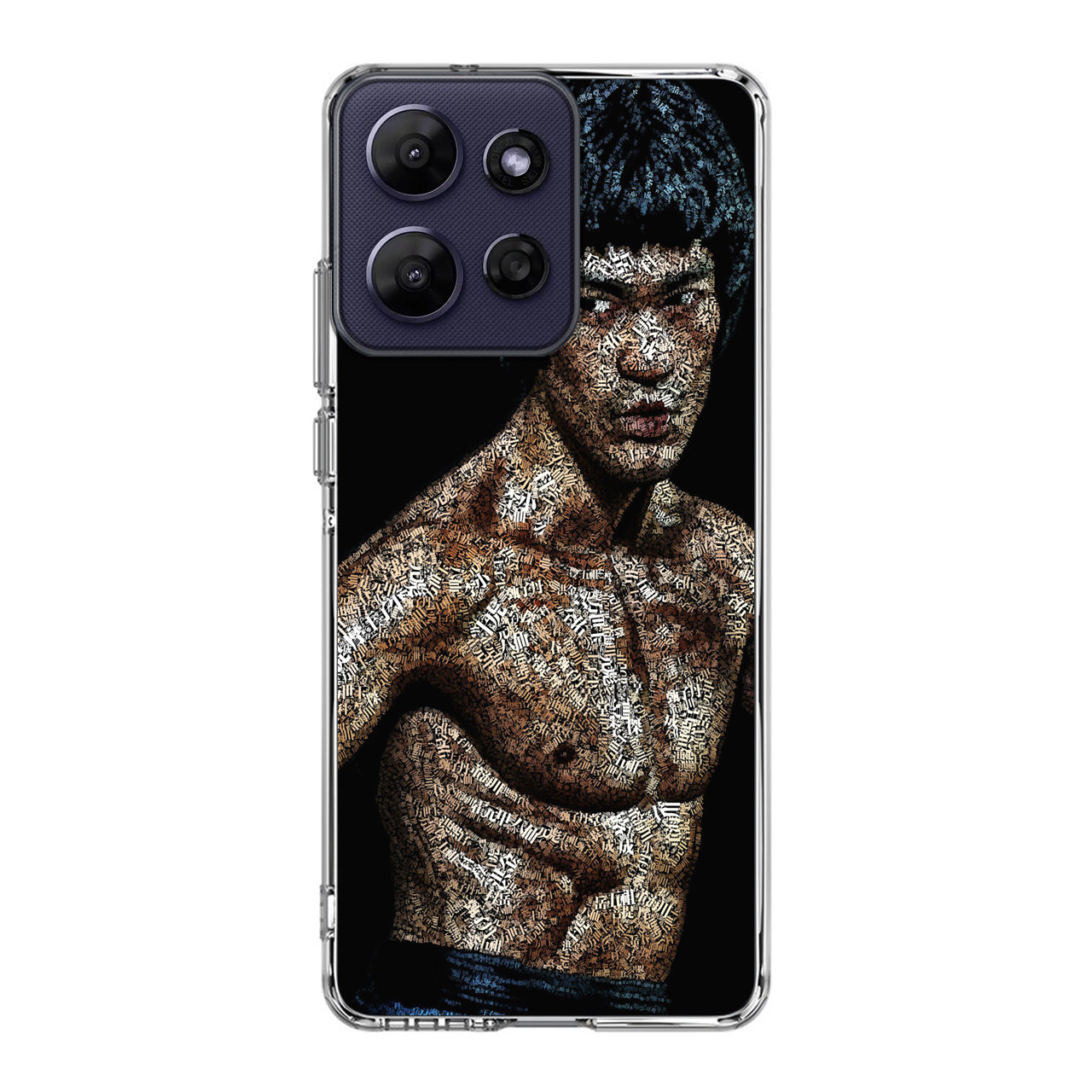 Bruce Lee Typograph Motorola Moto G Power 2026 Case