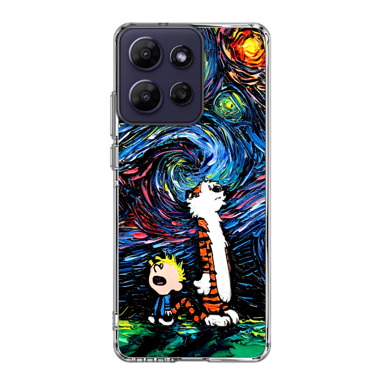 Calvin Art At Starry Night Motorola Moto G Power 2026 Case