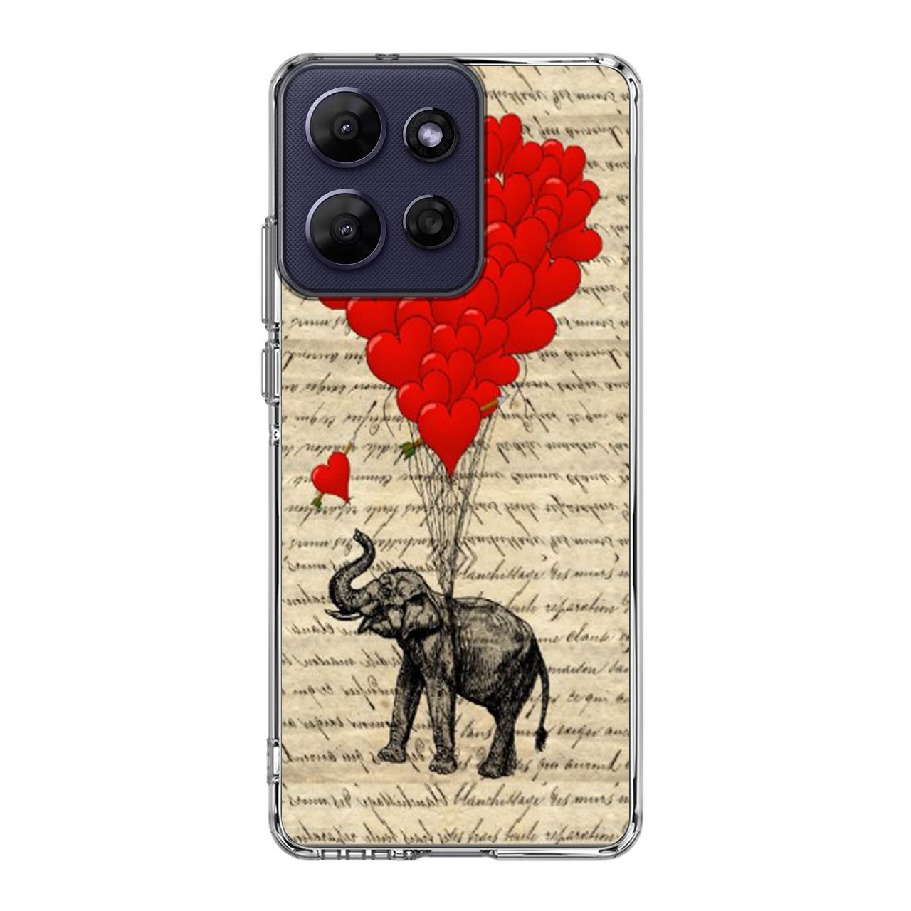 Elephant And Heart Motorola Moto G Power 2026 Case