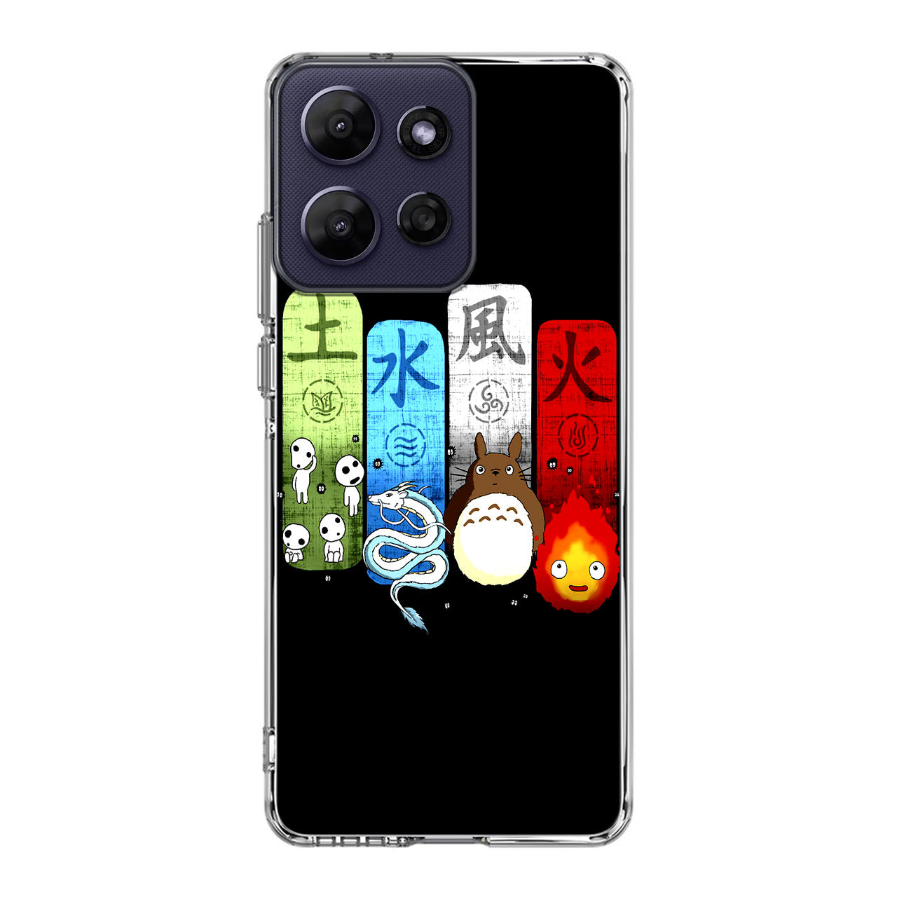 Ghibli Elemental Charms Motorola Moto G Power 2026 Case