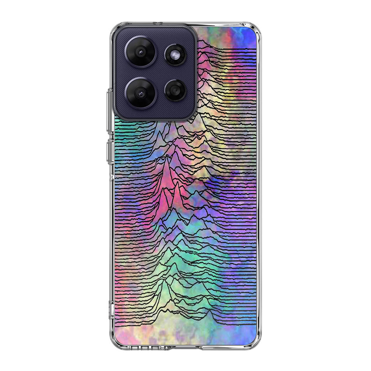 Joy Division Unknown Pleasures Colorful Motorola Moto G Power 2026 Case