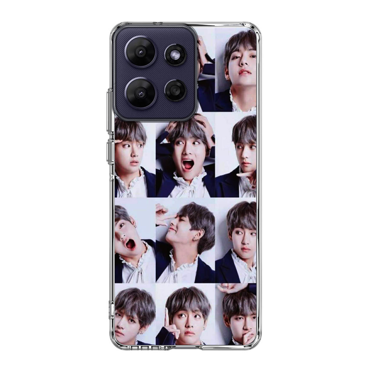 Kim Tae-hyung Collage Motorola Moto G Power 2026 Case