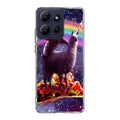 LLama And Sloth On Space Motorola Moto G Power 2026 Case