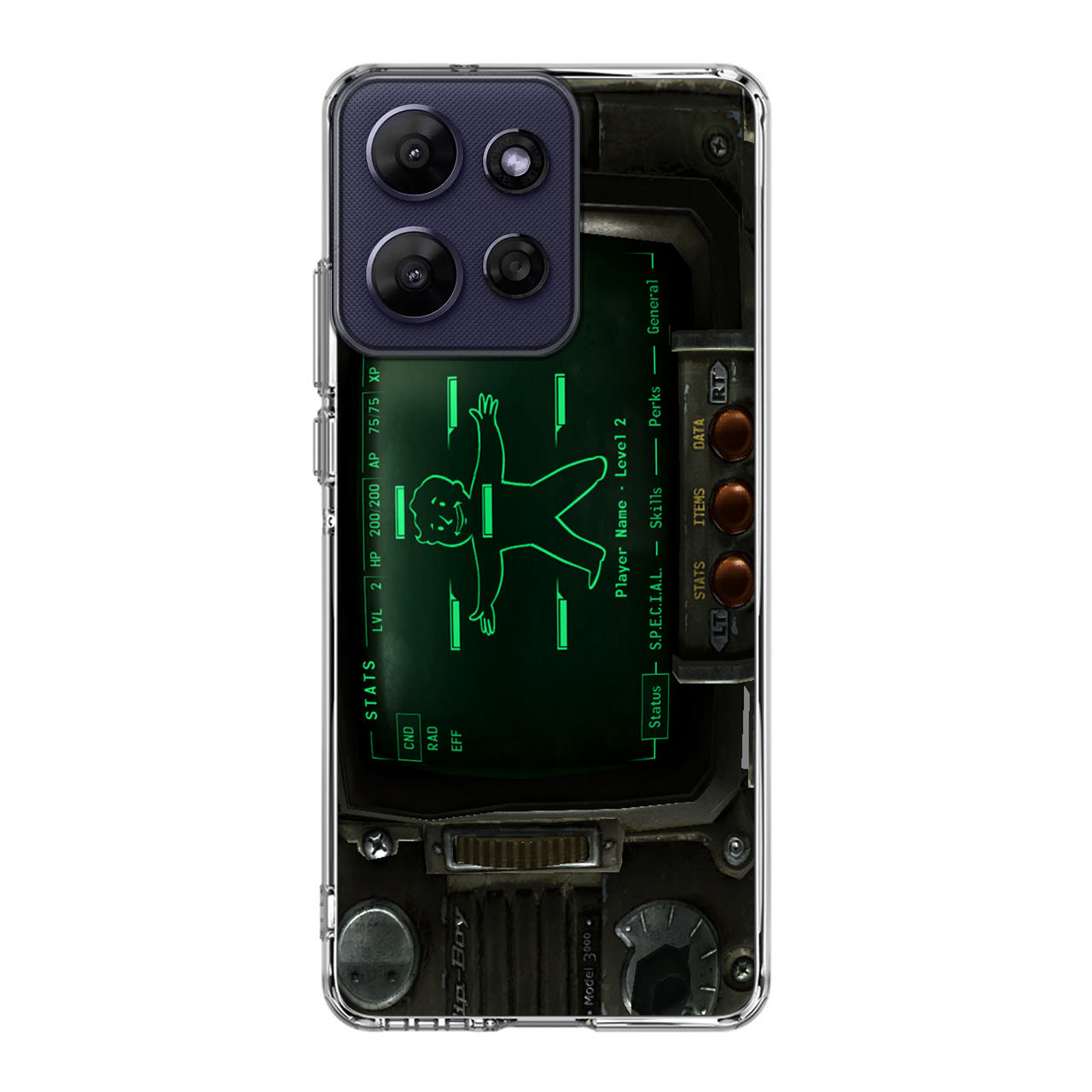 Pip-boy 3000 Motorola Moto G Power 2026 Case