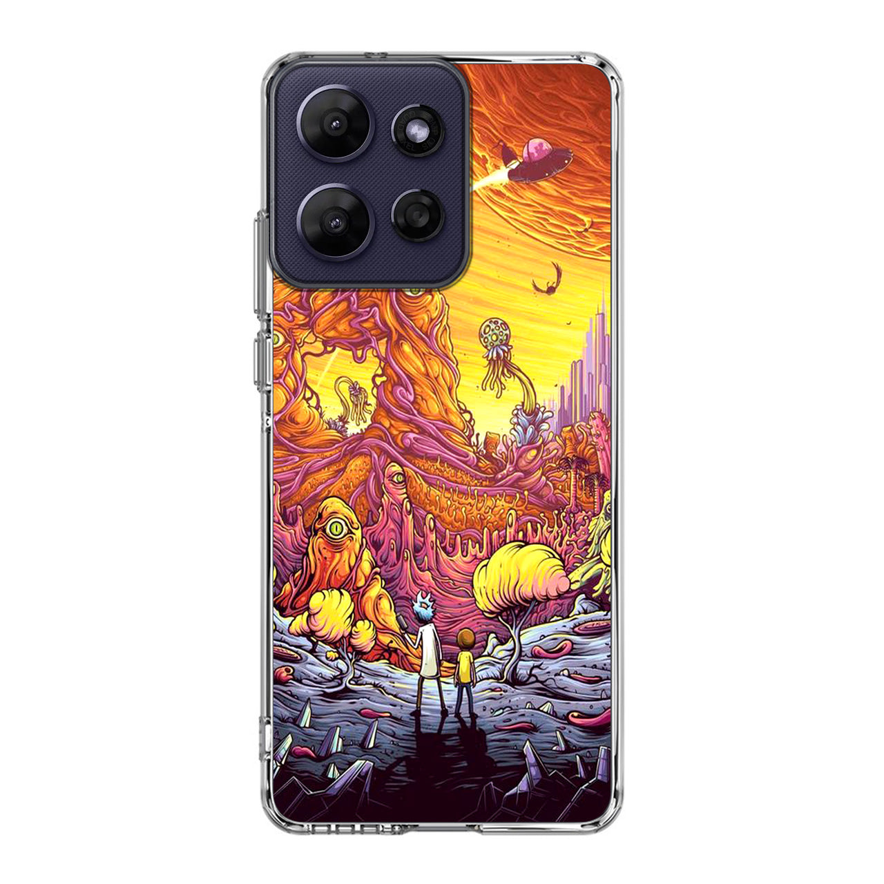 Rick And Morty Alien Planet Motorola Moto G Power 2026 Case