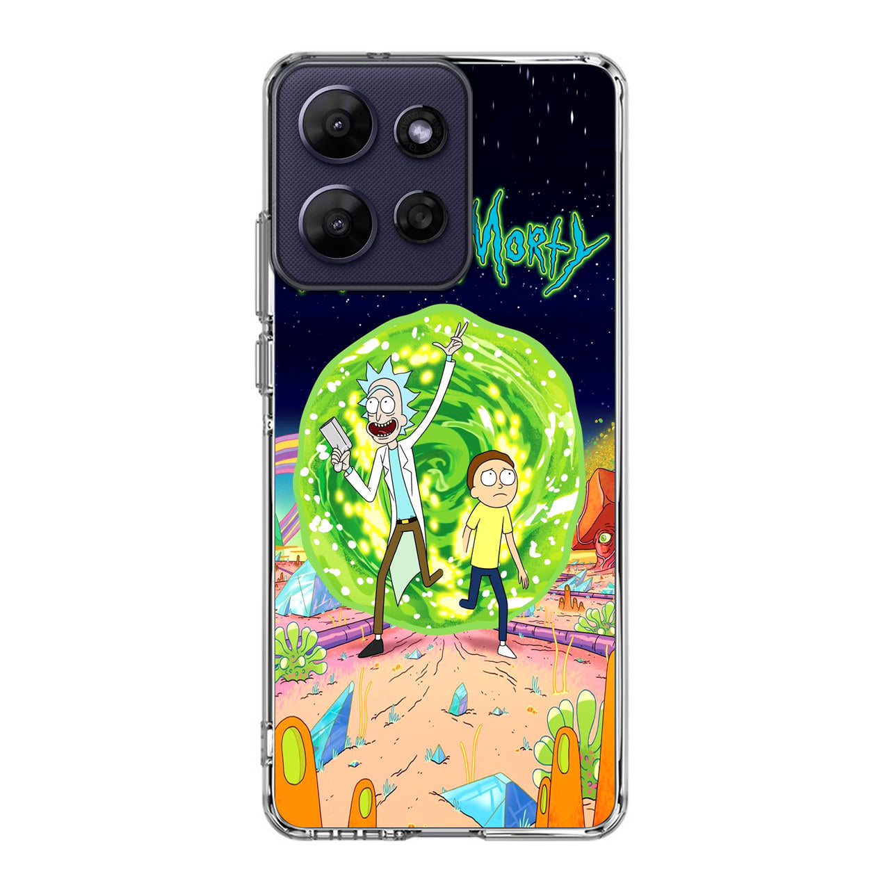 Rick And Morty Portal Gun Motorola Moto G Power 2026 Case