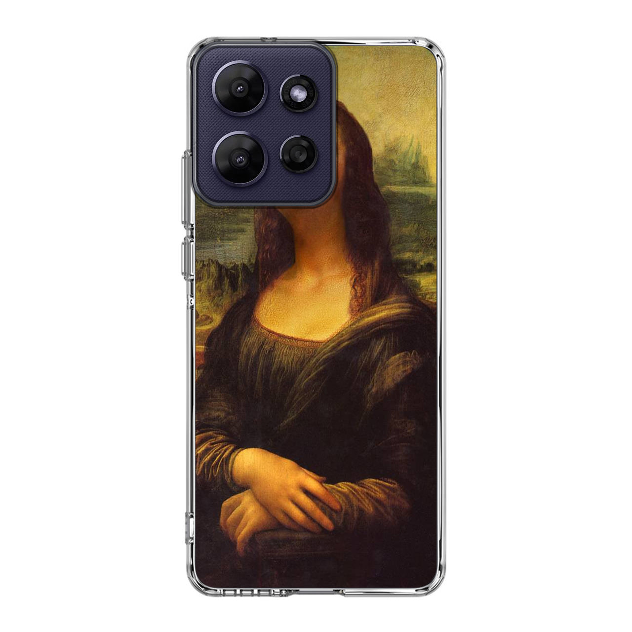 Rowan Atkinson Monalisa Funny Motorola Moto G Power 2026 Case