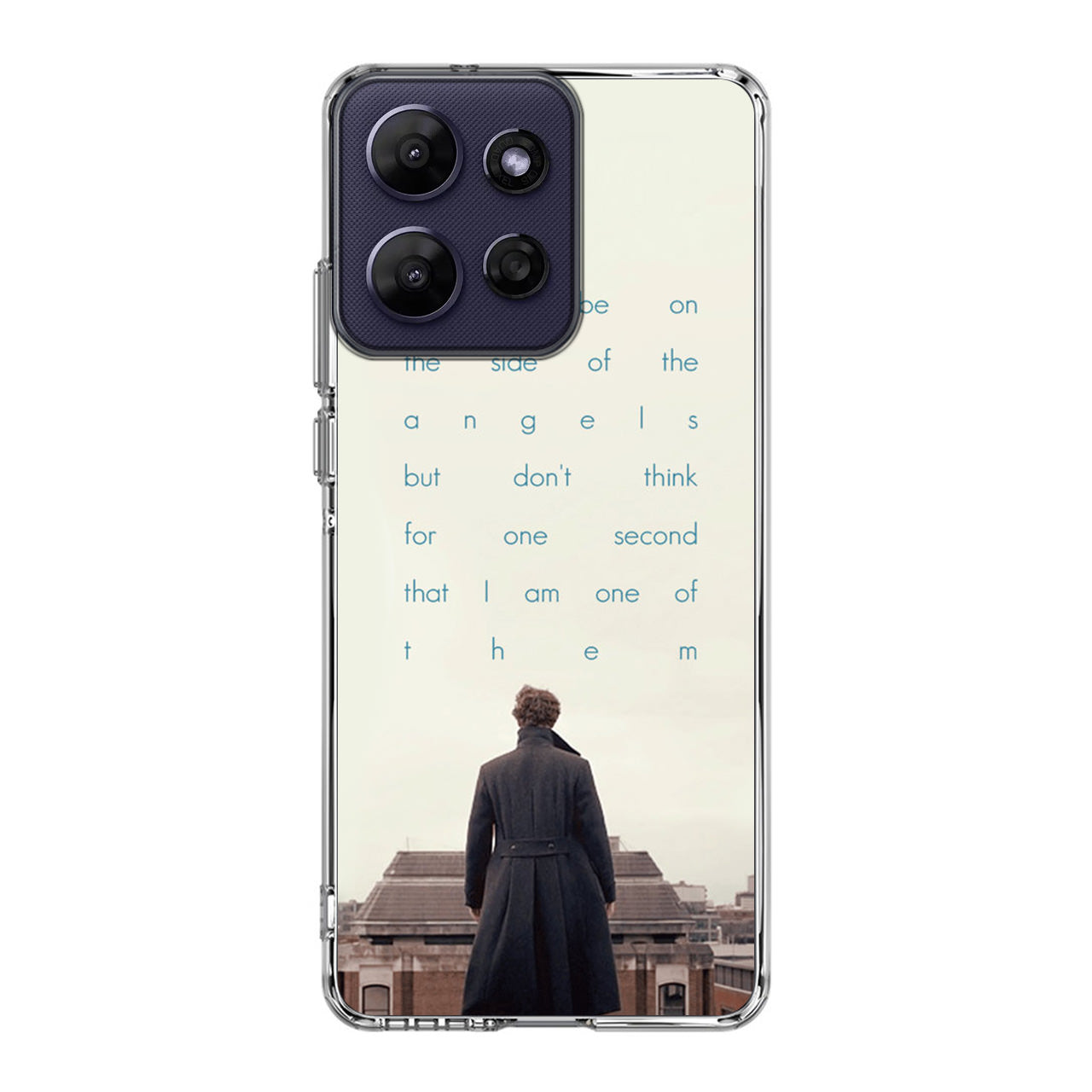 Sherlock Holmes Quote Motorola Moto G Power 2026 Case