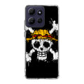Straw Hat Pirate Logo Paint Motorola Moto G Power 2026 Case