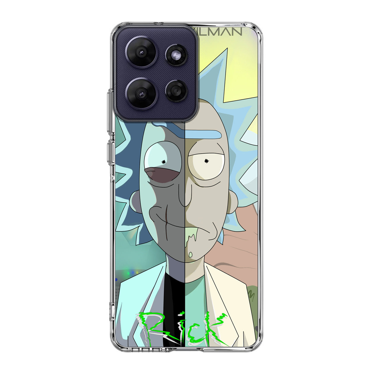 Super Evil Man Rick And Rick Motorola Moto G Power 2026 Case