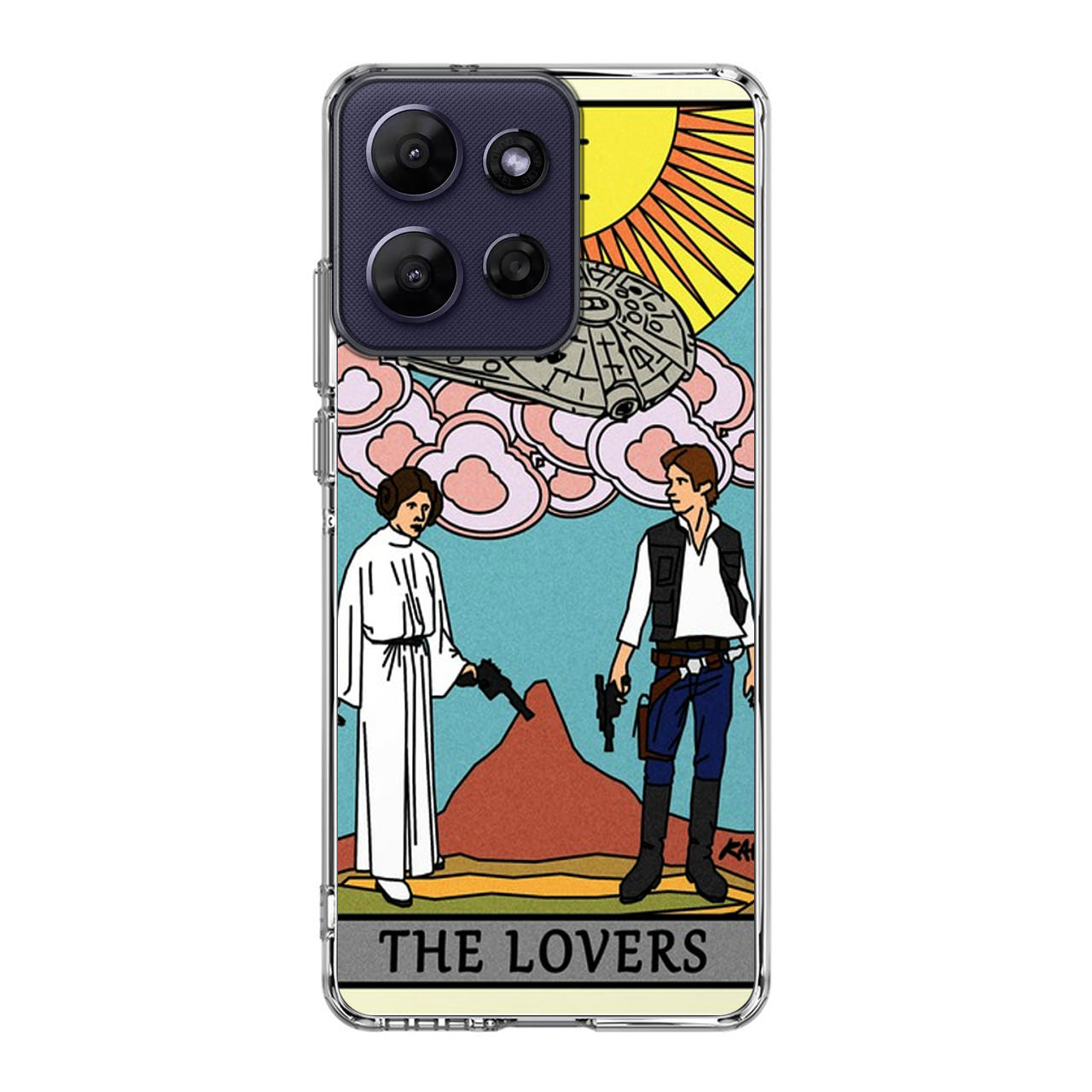 The Lovers Tarot Card Motorola Moto G Power 2026 Case