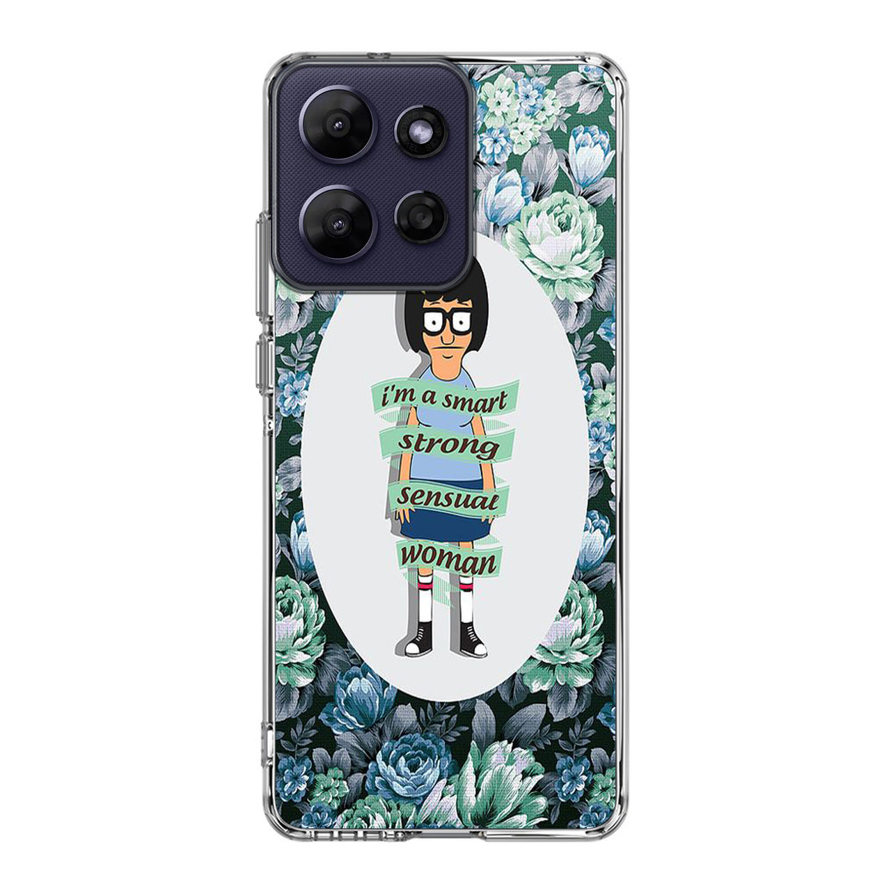 Tina Belcher Flower Woman Quotes Motorola Moto G Power 2026 Case