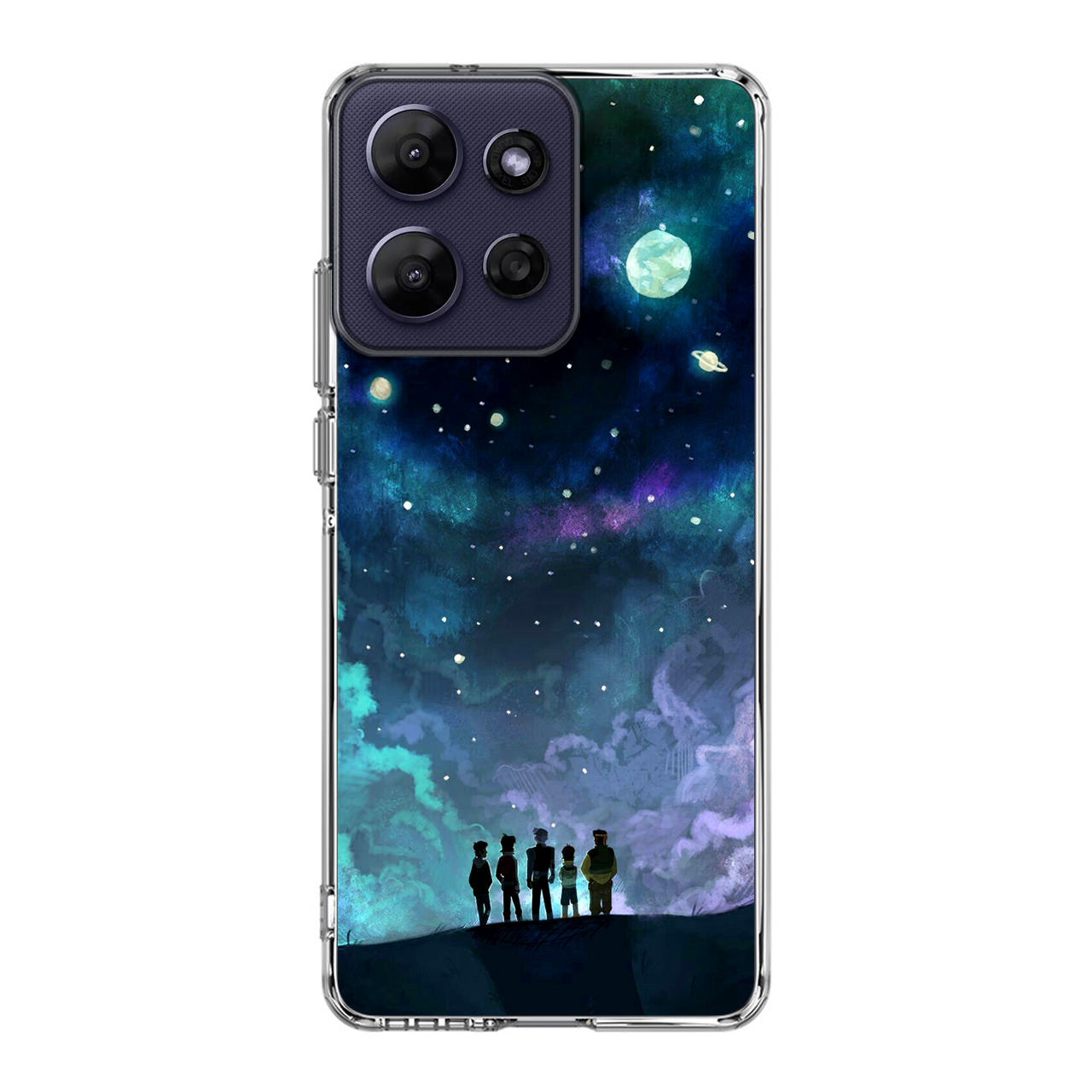 Voltron In Space Nebula Motorola Moto G Power 2026 Case