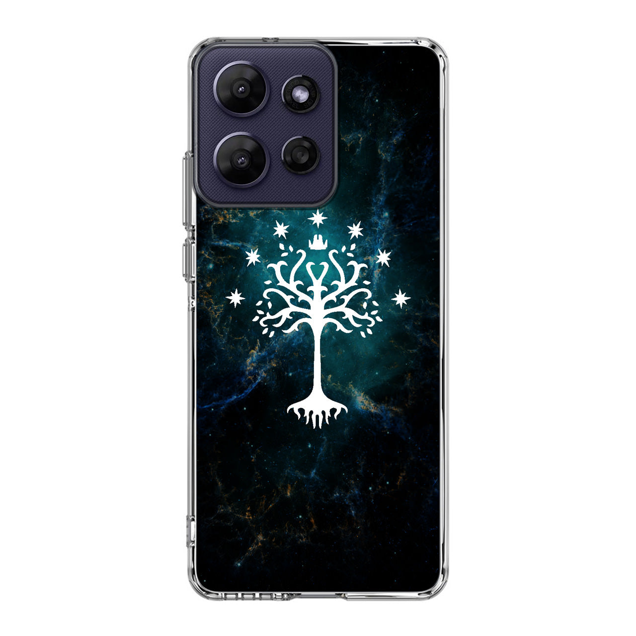 White Tree Of Gondor In Space Nebula Motorola Moto G Power 2026 Case