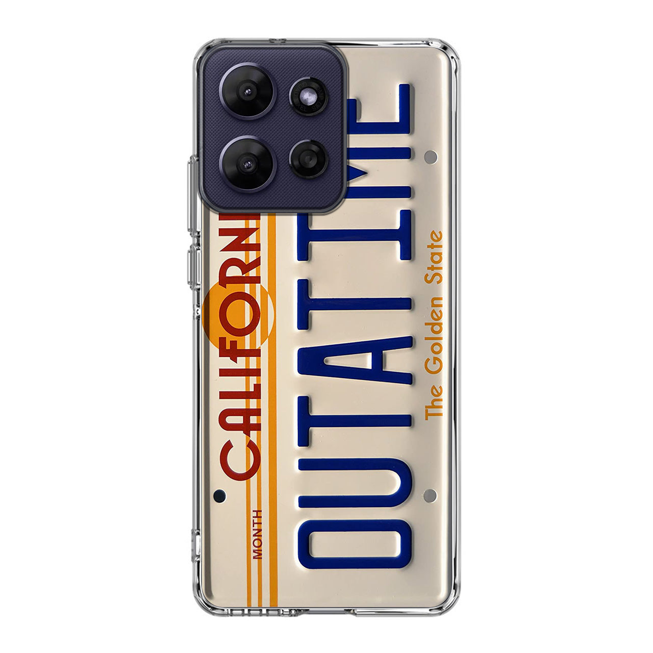 Back to the Future License Plate Outatime Motorola Moto G Power 2026 Case