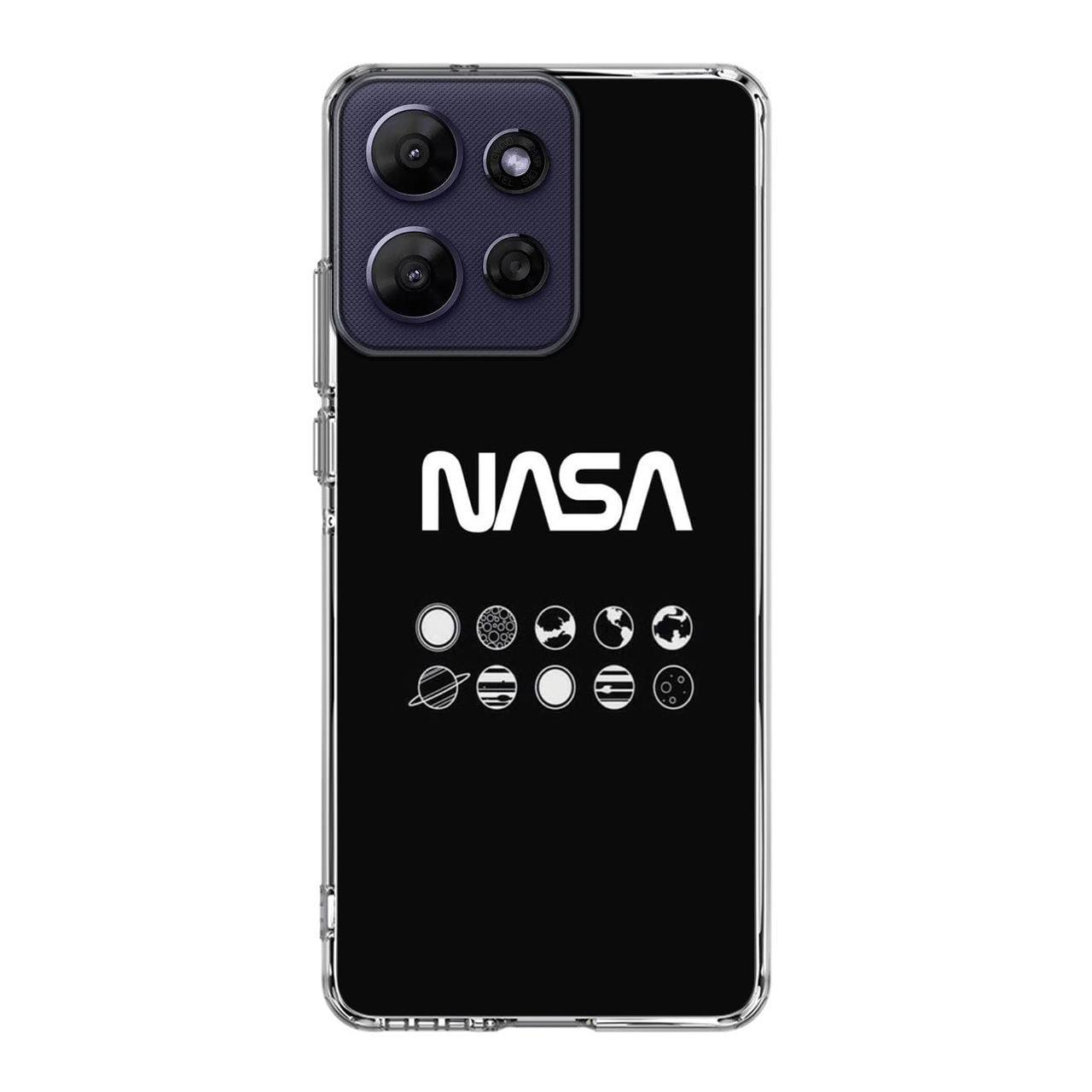 NASA Minimalist Motorola Moto G Power 2026 Case