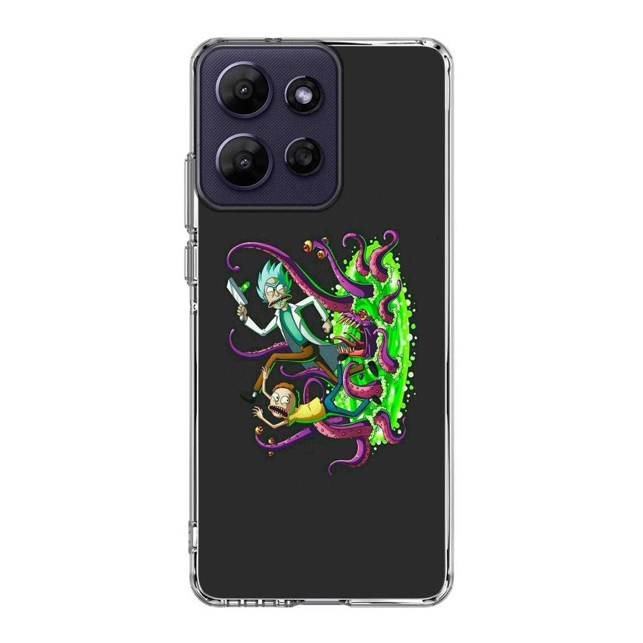 Rick And Morty Pass Through The Portal Motorola Moto G Power 2026 Case