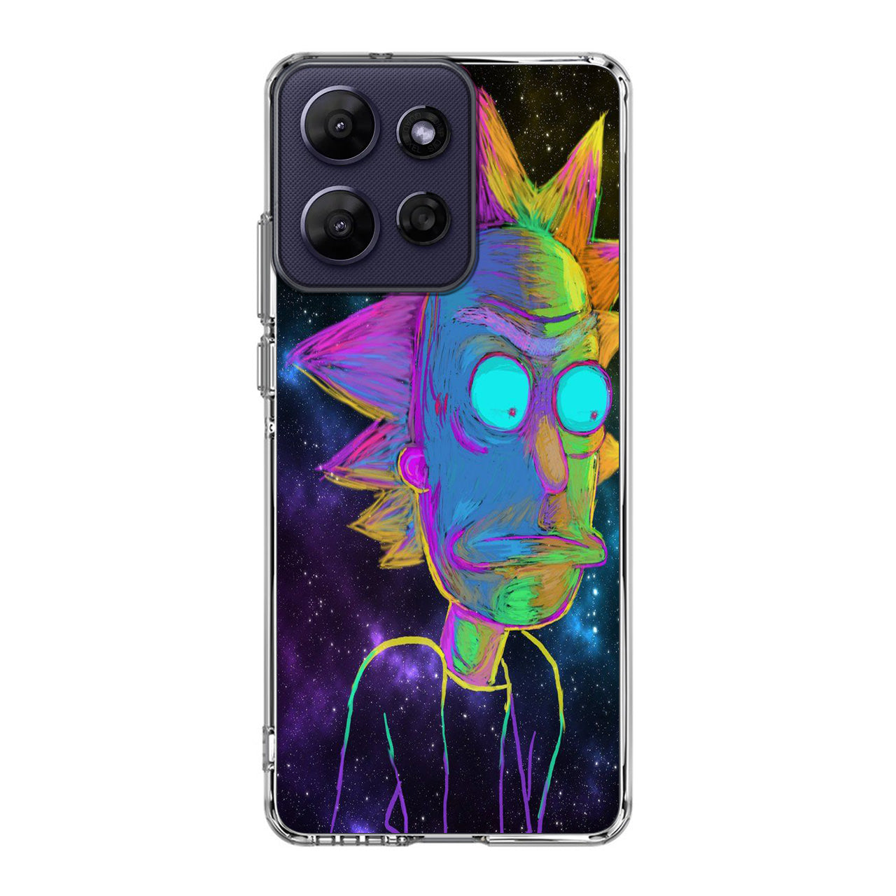 Rick Colorful Crayon Space Motorola Moto G Power 2026 Case