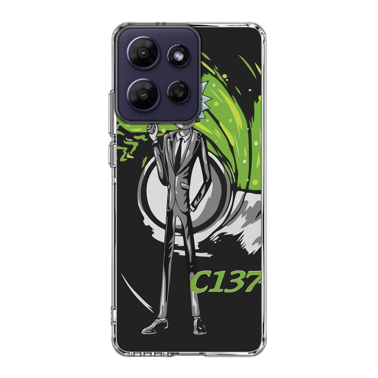 Rick Sanchez Agent C137 Motorola Moto G Power 2026 Case