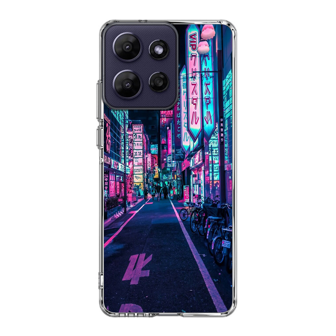 Tokyo Street Wonderful Neon Motorola Moto G Power 2026 Case