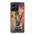 Canvas Art Statue of Liberty Motorola Moto G Power 2026 Case