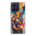 Charizard Inferno on Canvas Motorola Moto G Power 2026 Case