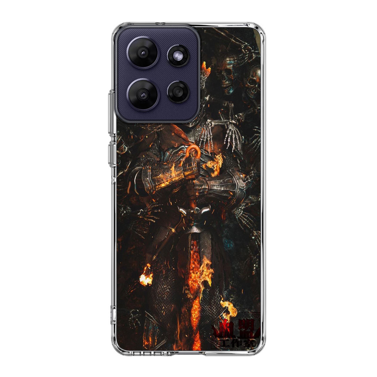 Ember King Warden Cursed Flame Motorola Moto G Power 2026 Case