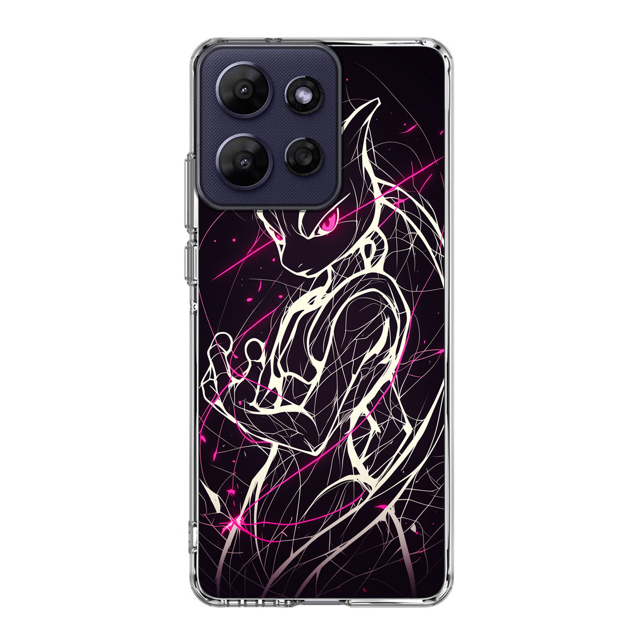 Mewtwo Cosmic Energy Motorola Moto G Power 2026 Case