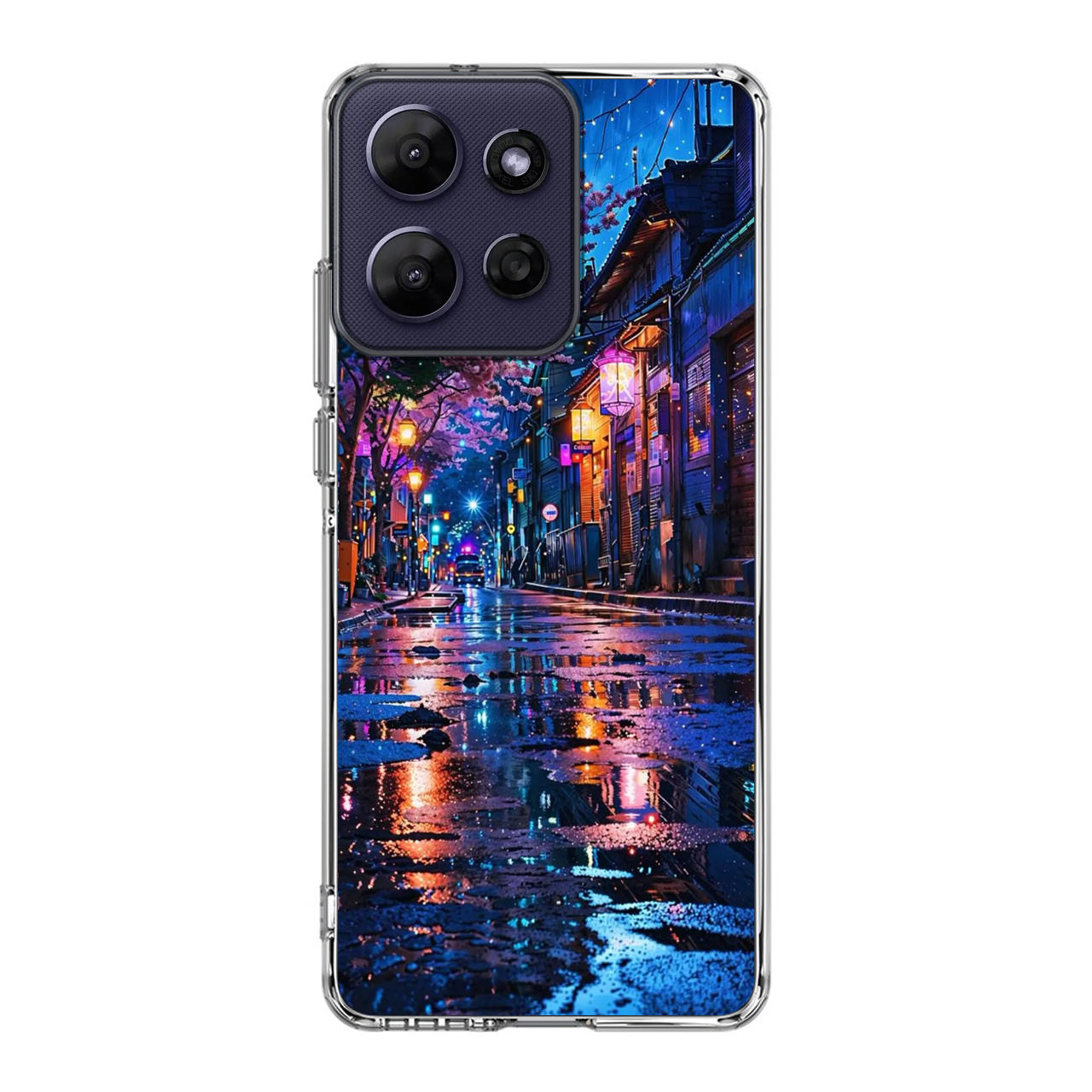 Midnight Sakura Glow Motorola Moto G Power 2026 Case