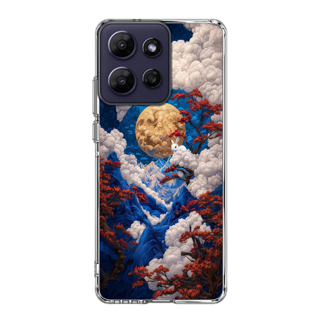 Moonlight Whispers Celestial Peaks Motorola Moto G Power 2026 Case
