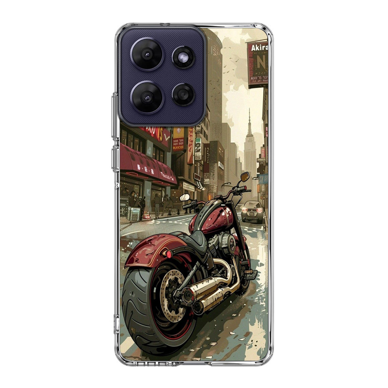Motorcycle In Tokyo Streets Motorola Moto G Power 2026 Case