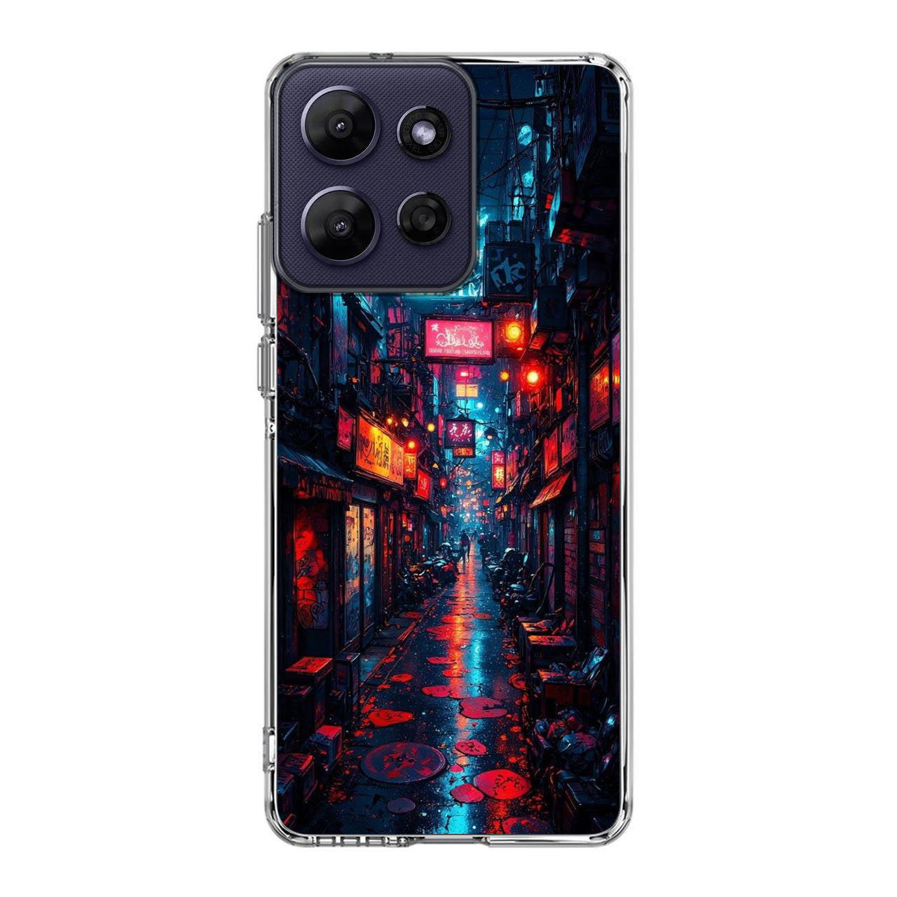 Neon Veins Of The Cyber City Motorola Moto G Power 2026 Case