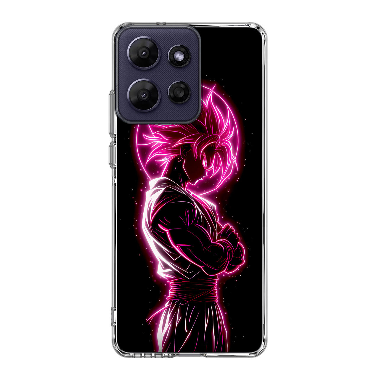 Pink Radiant Saiyan Motorola Moto G Power 2026 Case