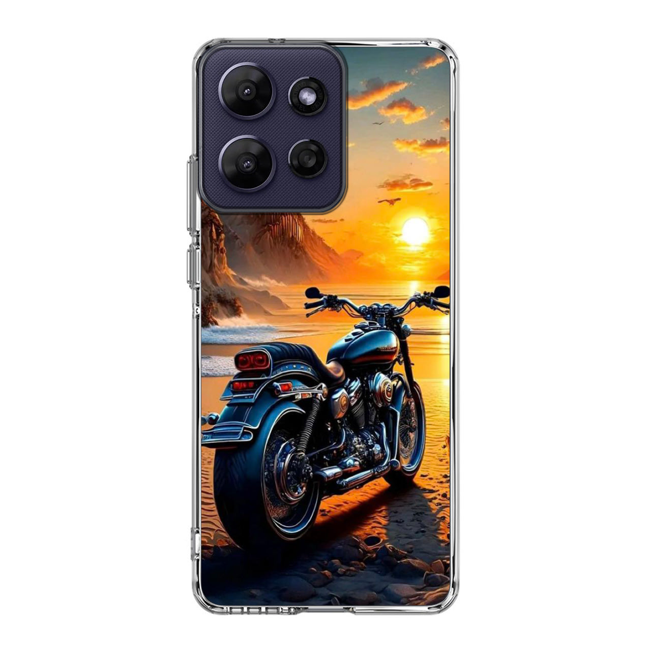 Ride Into the Blaze Motorola Moto G Power 2026 Case
