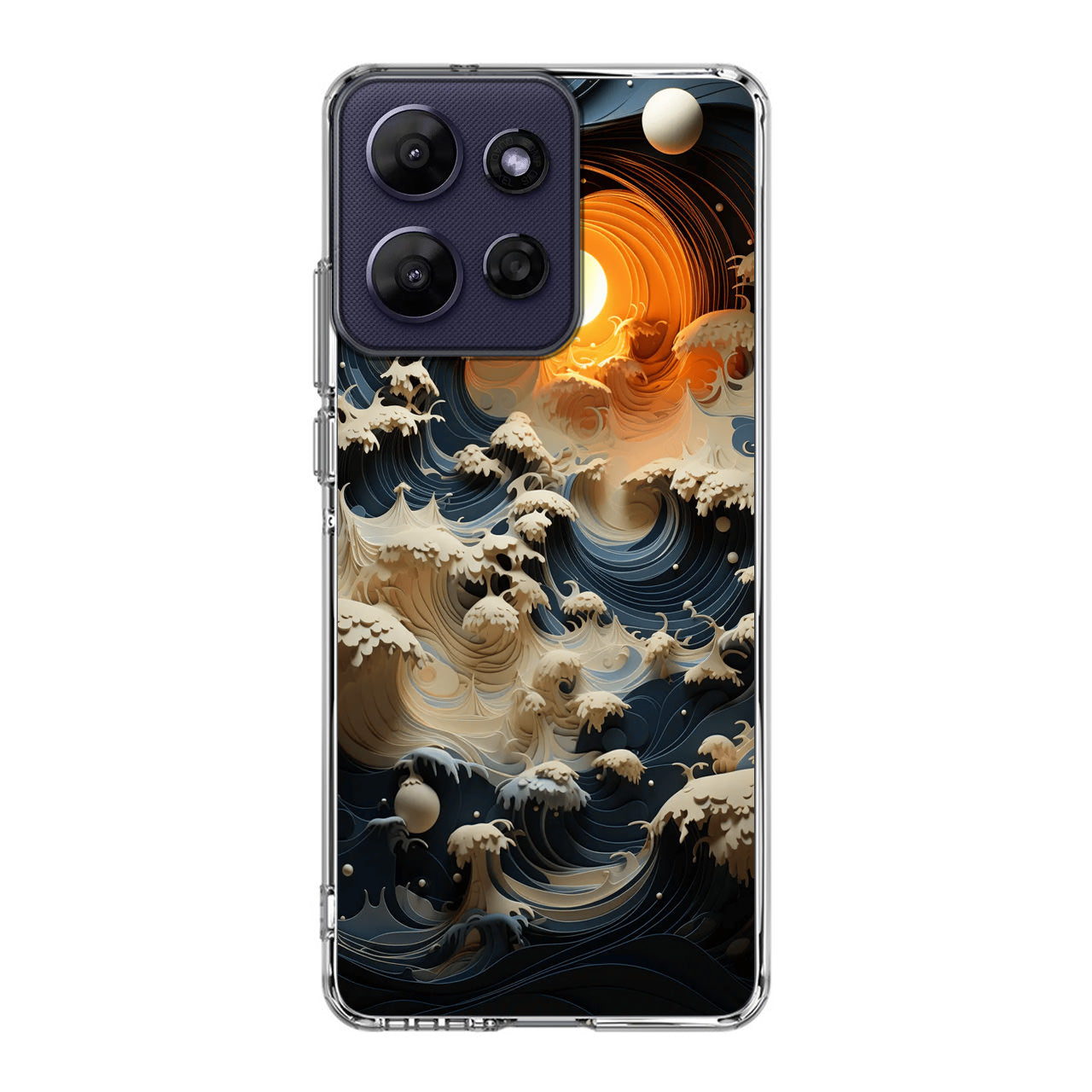 Solar Tsunami Motorola Moto G Power 2026 Case