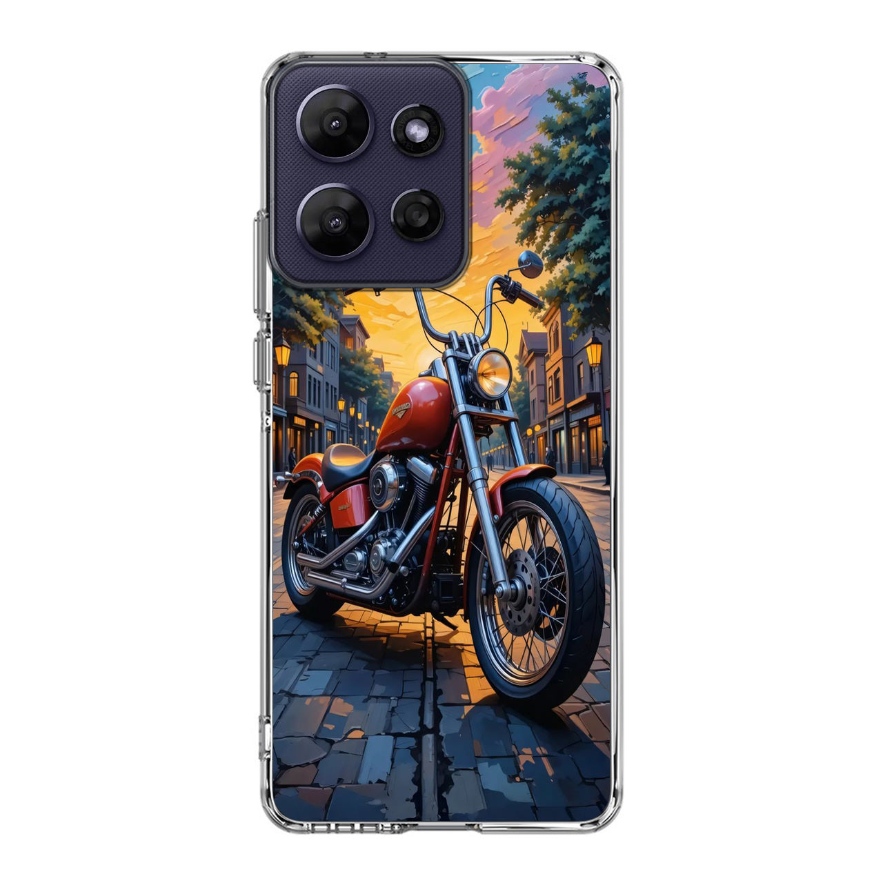 Sunset Thunder Ride Into the Glow Motorola Moto G Power 2026 Case