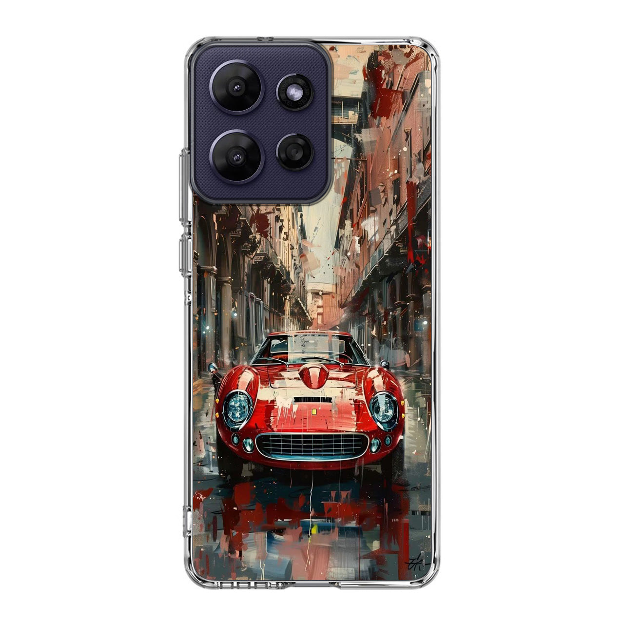The Art of Motion Through Time Motorola Moto G Power 2026 Case