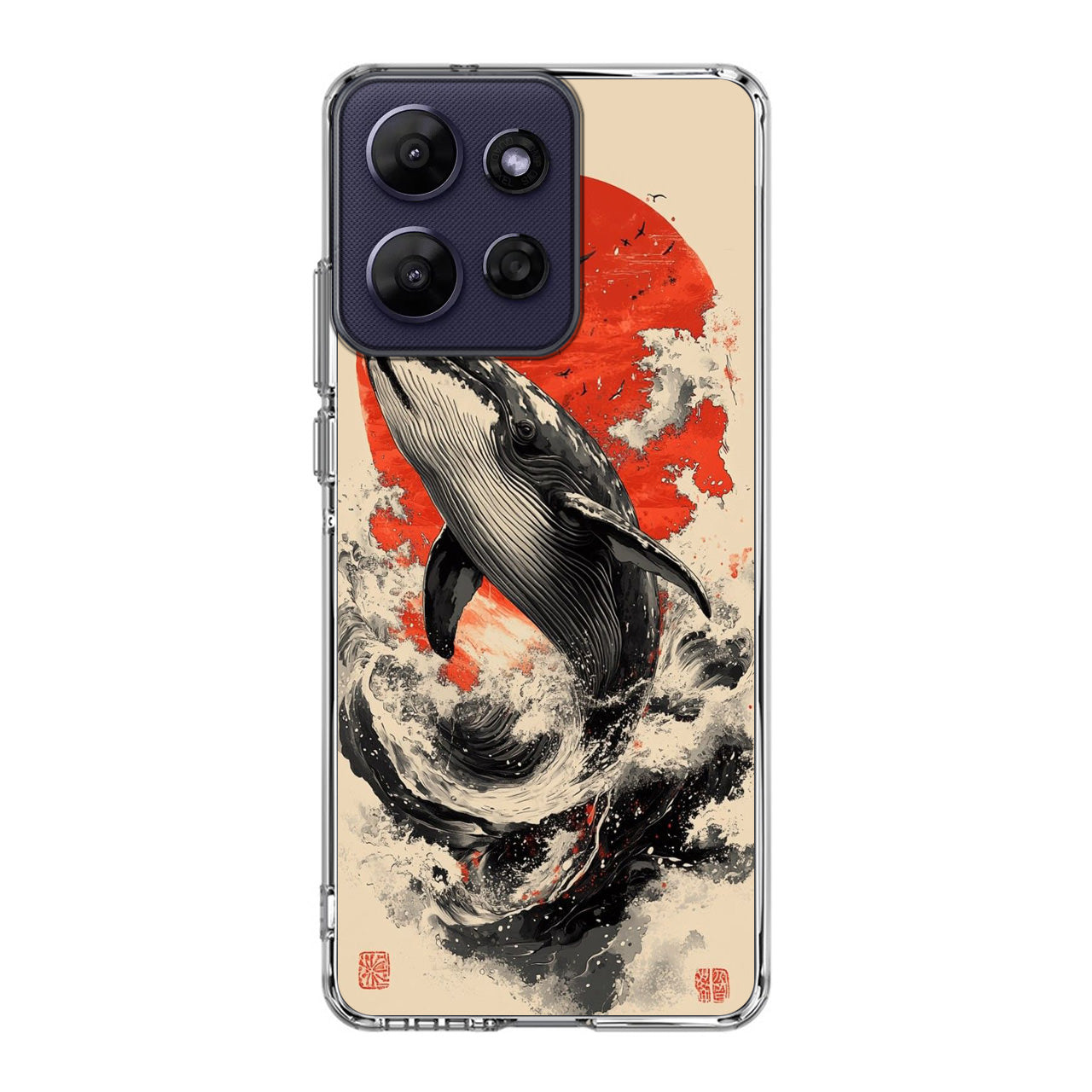 The Whale Rises Motorola Moto G Power 2026 Case