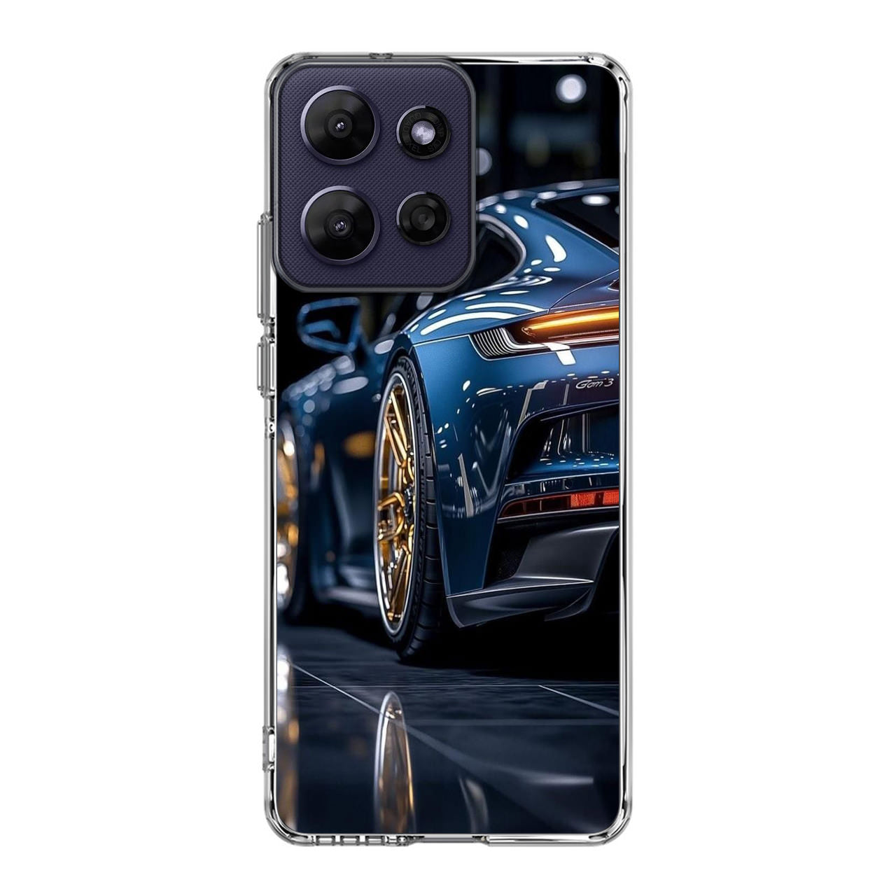 Velvet Thunder Elegance on Wheels Motorola Moto G Power 2026 Case