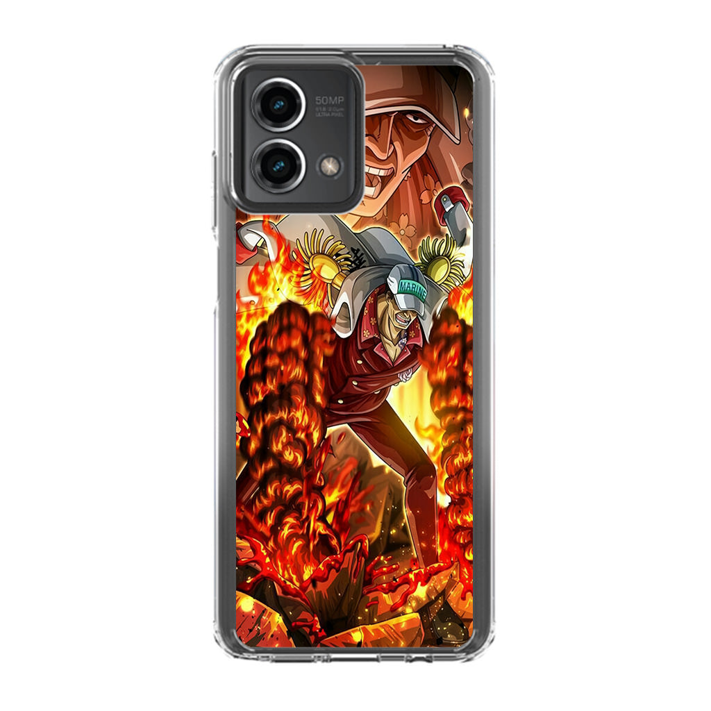 Akainu Exploding Volcano Motorola Moto G Stylus 5G 2023 Case