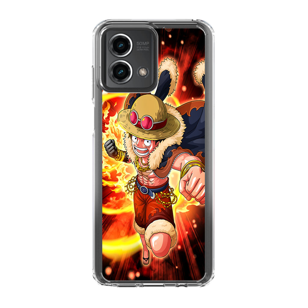 Luffy Red Hawk Punch Motorola Moto G Stylus 5G 2023 Case