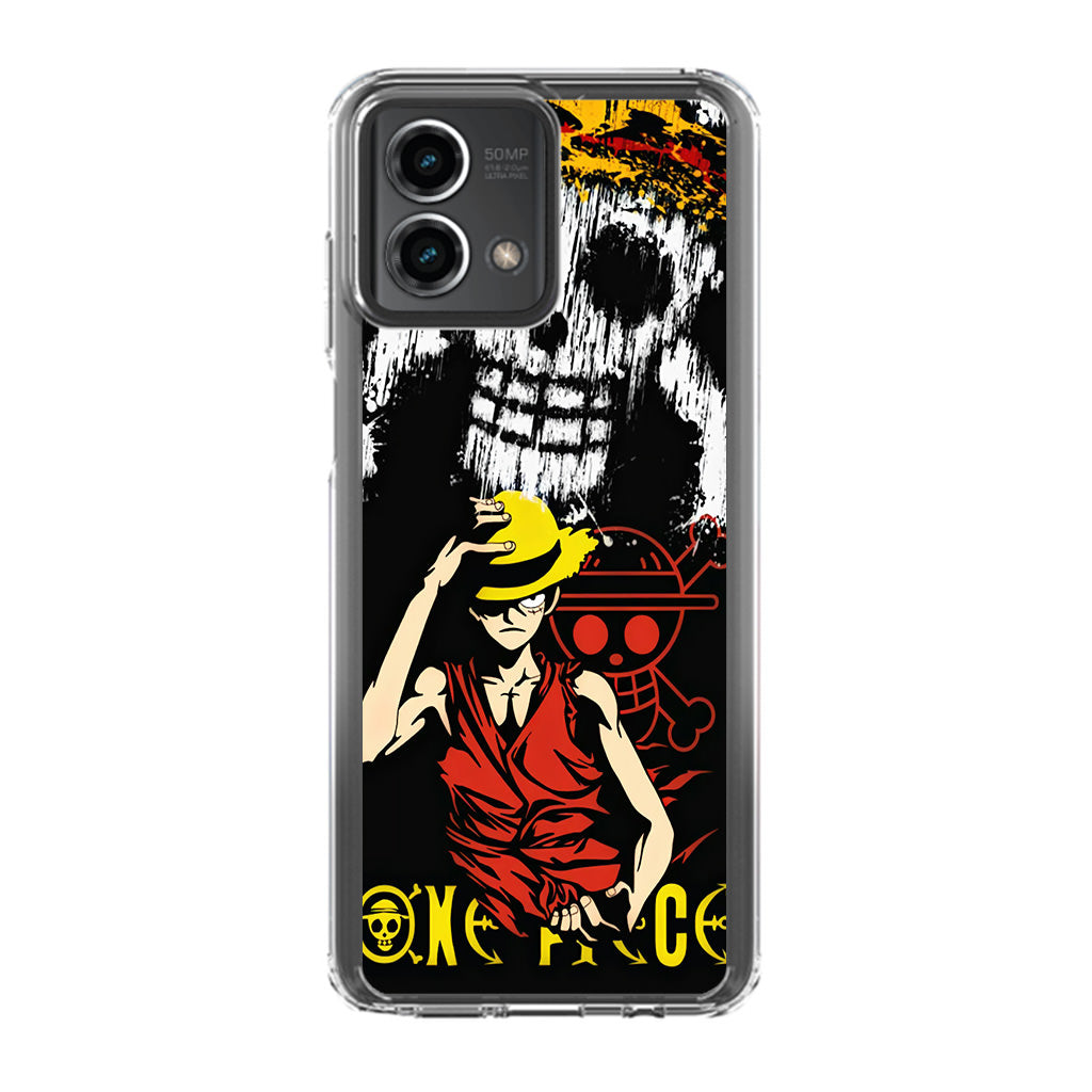 Monkey D Luffy Paint Art Motorola Moto G Stylus 5G 2023 Case