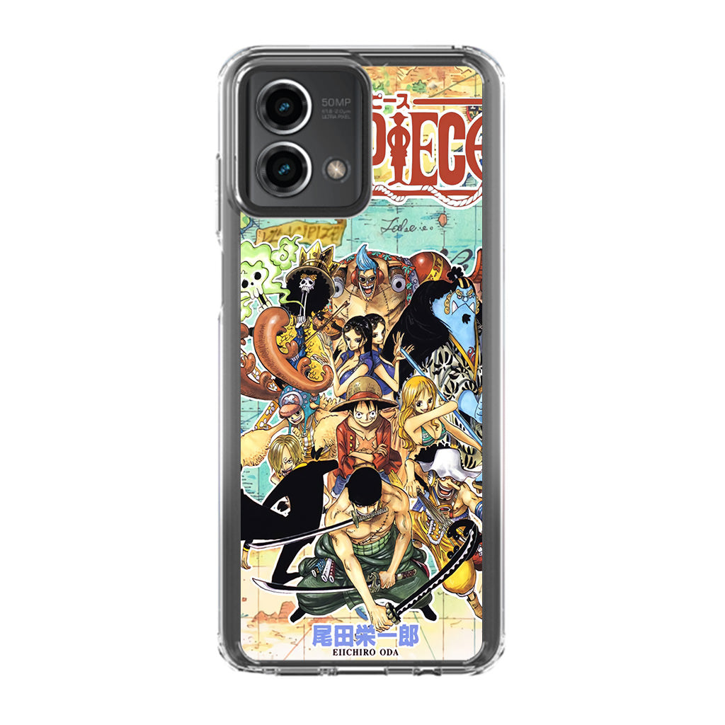 One Piece Comic Straw Hat Pirate Motorola Moto G Stylus 5G 2023 Case