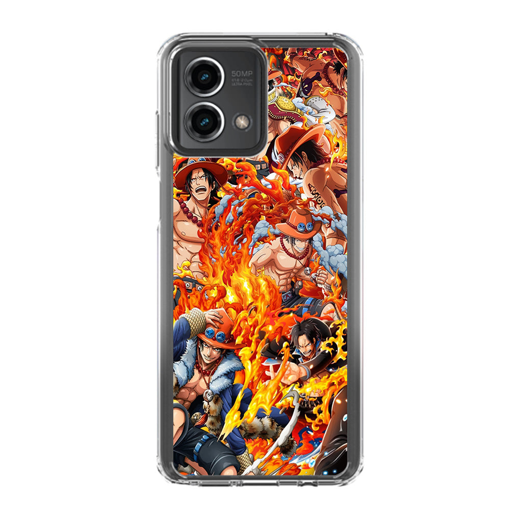Portgas D Ace Collections Motorola Moto G Stylus 5G 2023 Case